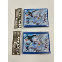 64x Pokemon Card Game Sleeves Pokemon Center Fukuoka Exclusive Sky Air Legendary - Image 1