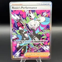 Pokemon Roxie's Performance 121/086 Special Illustration Rare Chaos Rising NM - Image 1