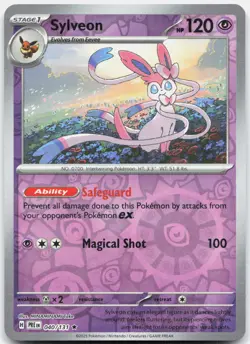 Sylveon Rare SV: Prismatic Evolutions Reverse Holo 040/131 NM/M Pokemon Holo - Image 1