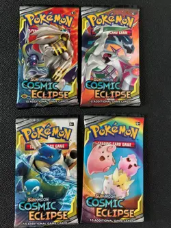POKEMON Sun & Moon Cosmic Eclipse Booster Pack SEALED INFO IN DESCRIPTION - Image 1
