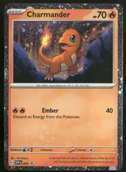 Charmander - (Cosmos Holo) SV: Scarlet & Violet Promo Cards 047 Pokemon TCG - Image 1