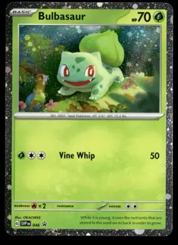 Bulbasaur - (Cosmos Holo) 046 SV: Scarlet & Violet Promo Cards Pokemon TCG - Image 1
