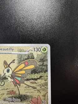 Beautifly 219/217 Illustration Rare Ascended Heroes Pokemon Holo - Image 4