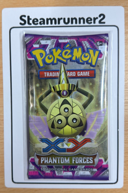 Pokemon XY Phantom Forces Booster Pack - Aegislash - New, Sealed & Sleeved - Image 1