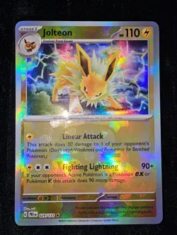 JOLTEON 029/131 (MASTER BALL PATTERN) PRISMATIC EVOLUTIONS POKEMON NM/M - Image 1