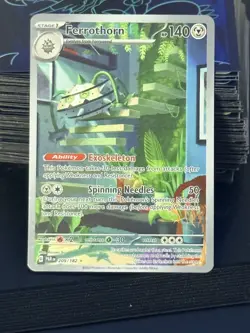 Ferrothorn NM 209/182 Paradox Rift Pokemon Illustration Rare - Image 5