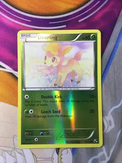 Deerling - 13/114 - Reverse Holo - Common (Black & White: Base Set) Pokemon TCG - Image 3