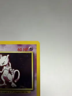 Pokemon TCG Mewtwo 010/102 Base Set Holo Rare MP/HP - Image 3