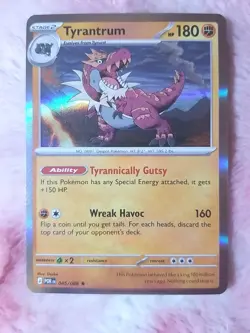 Tyrantrum 045/088 Holo Rare Pokemon TCG: Perfect Order - English NM - Image 1