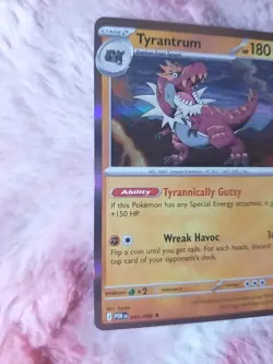 Tyrantrum 045/088 Holo Rare Pokemon TCG: Perfect Order - English NM - Image 2