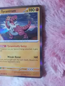 Tyrantrum 045/088 Holo Rare Pokemon TCG: Perfect Order - English NM - Image 3