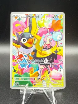 Iono's Wattrel 231/217 Illustration Rare Ascended Heroes Pokemon Holo Near Mint - Image 1