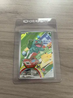 Pokemon Bulbasaur MEP 037 First Partner Illustration Rare Promo 30th Anniversary - Image 1