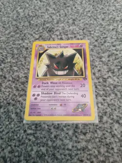 Pokemon TCG Gym Challenge Sabrina's Gengar 29/132 Non Holo WOTC Vintage Rare - Image 1