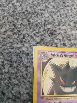 Pokemon TCG Gym Challenge Sabrina's Gengar 29/132 Non Holo WOTC Vintage Rare - Image 3