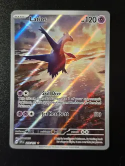 Latios 203/191 SV08 Surging Sparks Illustration Rare Holo Full Art EN 2024 - Image 4