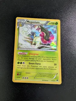 Meganium 3/122 Holo Rare BREAKpoint Pokemon Holo Near Mint - Image 1