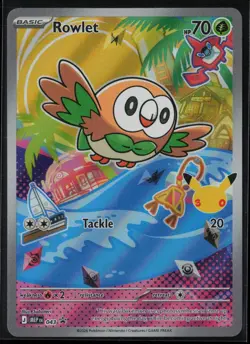 Rowlet 043 Pokemon ME: Mega Evolution Promo Promo Near Mint - Image 1