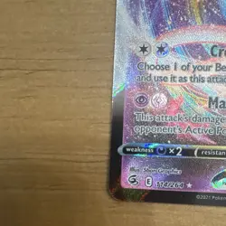 The Pokemon Company Mew VMAX 114/264 Fusion Strike Ultra Rare Holo Eng 310HP - Image 5