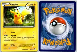 Pikachu 48/162 Common BREAKthrough Pokemon - Image 3