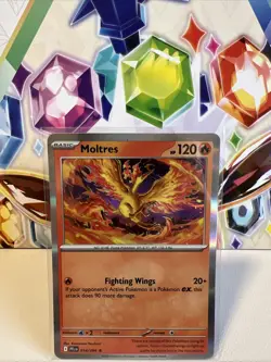Moltres 014/094 Holo Rare - Pokemon TCG Phantasmal Flames - NM - Image 1