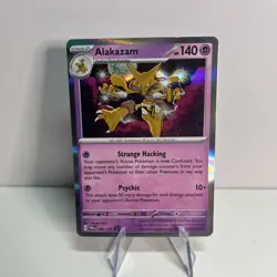 Alakazam 082/167 Holo Rare Pokemon TCG S&V Twilight Masquerade - Image 1