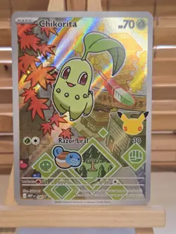 Chikorita 046 BSP Promo - MEP EN from First Partners Series 2 Pokemon - NM/M - Image 1