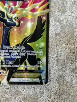 Pokemon TCG Xerneas EX 146/146 XY Full Art Holo Ultra Rare Basic HP 170 - Image 2