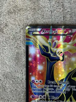 Pokemon TCG Xerneas EX 146/146 XY Full Art Holo Ultra Rare Basic HP 170 - Image 5