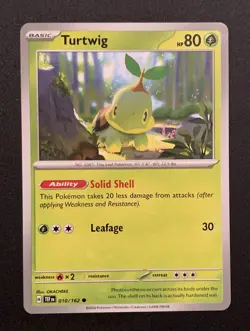 Turtwig - 010/162 - Common - SV5: Temporal Forces - Pokemon TCG - Image 1
