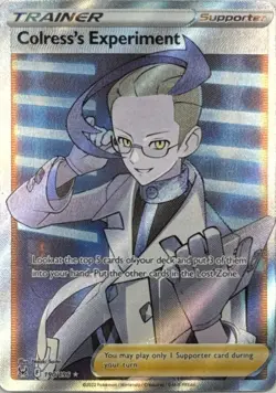 Colress's Experiment 196 HOLO Ultra Rare Lost Origin Pokemon Near Mint - Image 1