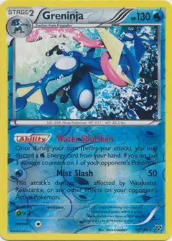 1x Greninja - 41/146 - Holo Rare - Reverse Holo Lightly Played Pokemon XY- Base - Image 1