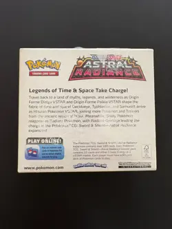 Pokemon TCG - Astral Radiance Booster Box - Sword & Shield - 36 Packs - Sealed - Image 3