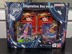 One Piece TCG Illustration Box Volume 6 Sealed Bandai Namco (IB-06) Brand New - Image 1