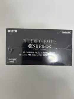 One One Piece Card Game TCG OP-16 THE TIME OF BATTLE Booster Box ENG - Image 3