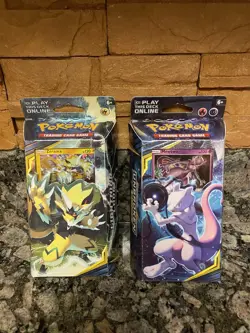 Pokemon Unbroken Bonds Battle Mind & Lightning Loop Theme Decks Set, Both Decks - Image 1