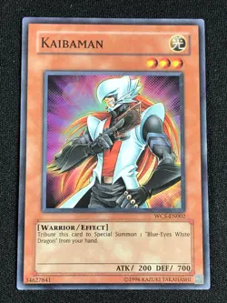 YUGIOH KAIBAMAN WCS-EN002 SUPER NM - Image 1