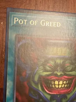 Yugioh LOB-EN119 Pot Of Greed Rare 25th Anniversary NM - Image 4