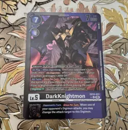 Digimon Card Game Limited Foil DarkKnightmon EX10-031 Sinister Order - Image 1