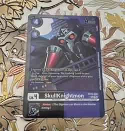 Digimon Card Game Limited Foil SkullKnightmon EX10-026 Sinister Order - Image 1