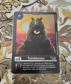 Digimon Card Game Limited Foil Tumblemon EX10-003 Sinister Order - Image 1