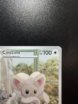 The Pokemon Company Pokemon TCG Cinccino 153/086 SV Black Bolt IR Holo EN 100HP - Image 4