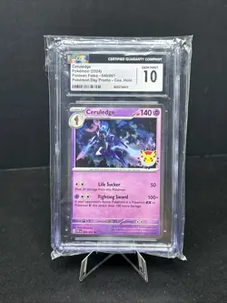 CGC 10 Ceruledge Holo 2024 Pokemon Day Promo Pokemon Card - Image 1