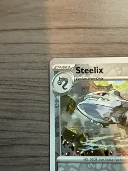 Pokemon TCG Steelix Paradox Rift 125/182 Reverse Holo Rare Card - Image 3