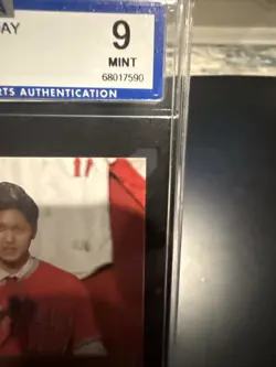 2018 Topps Opening Day Shohei Ohtani Rookie Card ISA 9 MINT - Image 2