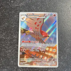 Pokemon TCG Talonflame 91/88 Illustration Rare Holo Card - Perfect Order NM-MINT - Image 2