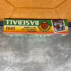 1991 Bowman Baseball Official Complete Set 704 Cards Factory Sealed Topps VTG - Image 2