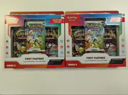 Pokemon TCG First Partner Series 2 Illustration Collection x2 - Image 1