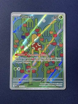 Pokemon TCG Mega EvolutionShuckle136/132• Illustration Rare - Image 1