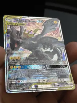 Pikachu & Zekrom GX SM168 Promo CONDITION SEE PICS - Pokemon TCG - Image 5
